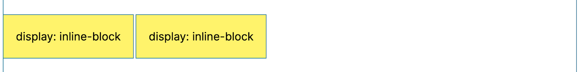 What links styled as buttons look like with their display set to inline-block.
